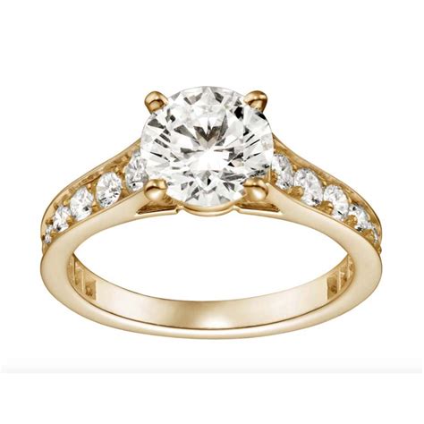 diamond rings cartier|cartier diamond solitaire ring.